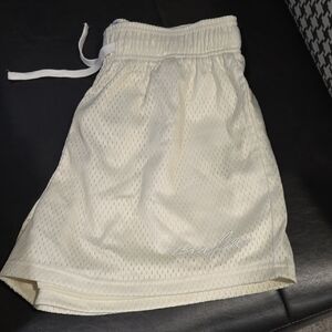 Inaka Power Off-White Mesh Shorts